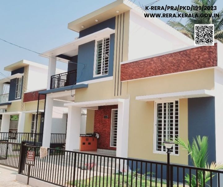With Greenery Garden - 3BHK House  for Sale in Palakkad