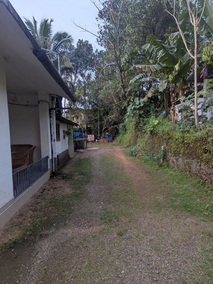 17 cent land plot with house near main road