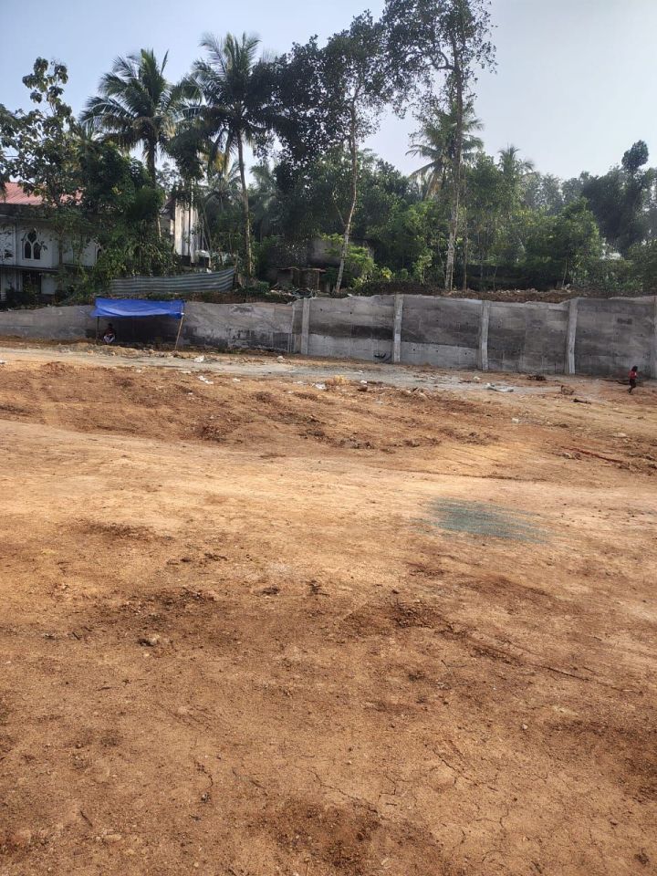 4.82 acres of partly well developed land for sale in  Amboori, Westernghats of Trivandrum, Kerala