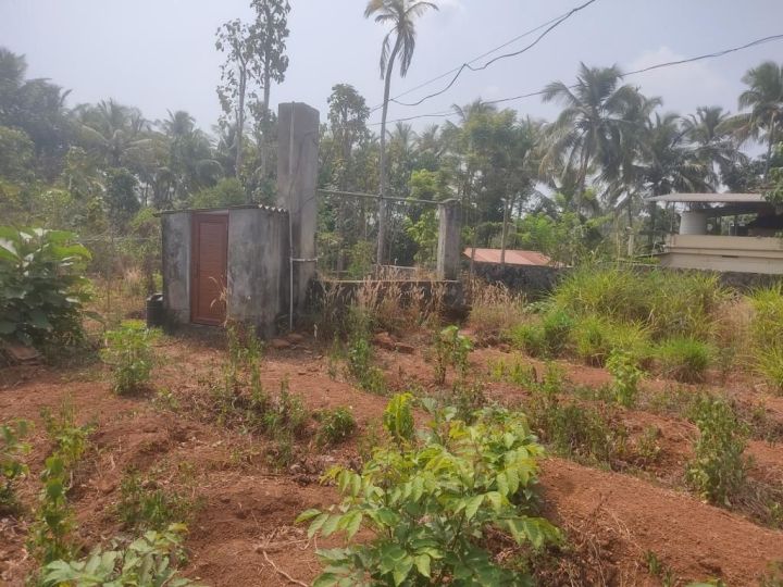 Fully compounded rectangular flat fertile Prime Commercial Land near Varikanserri Mana