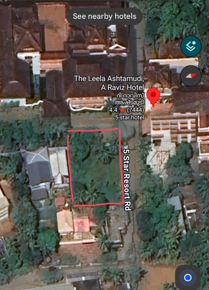 Ultra-Premium 16 Cents Plot for Sale Adjacent to The Leela Ashtamudi, Kollam (Can Be Split)