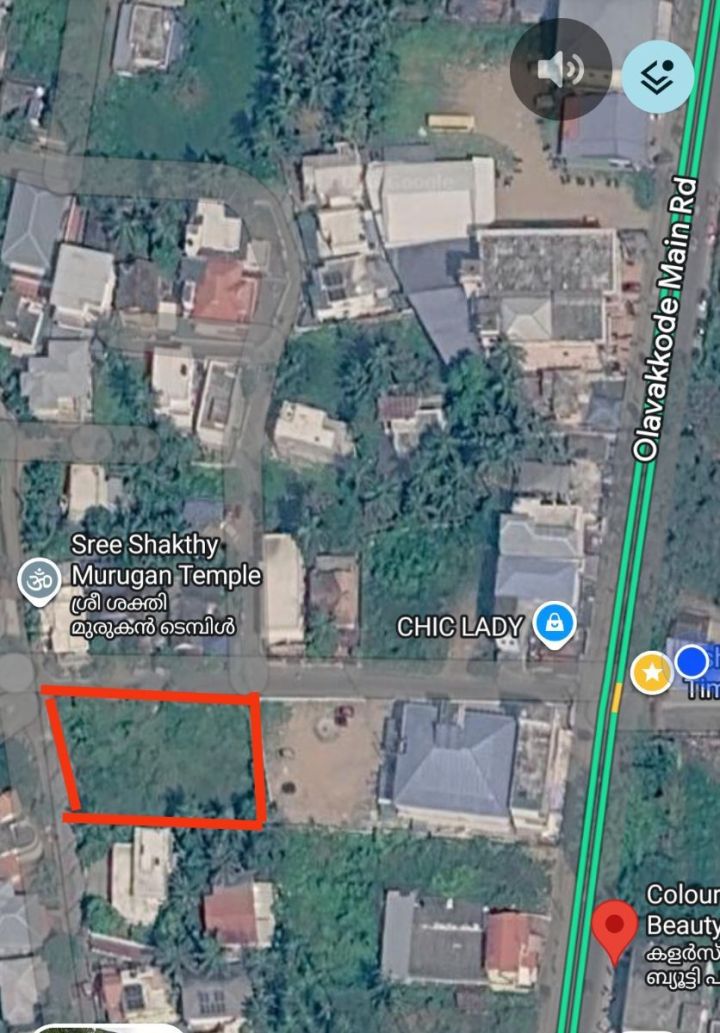 Plot for sale olavakkode palakkad near main road and olavakkode palakkad junction
