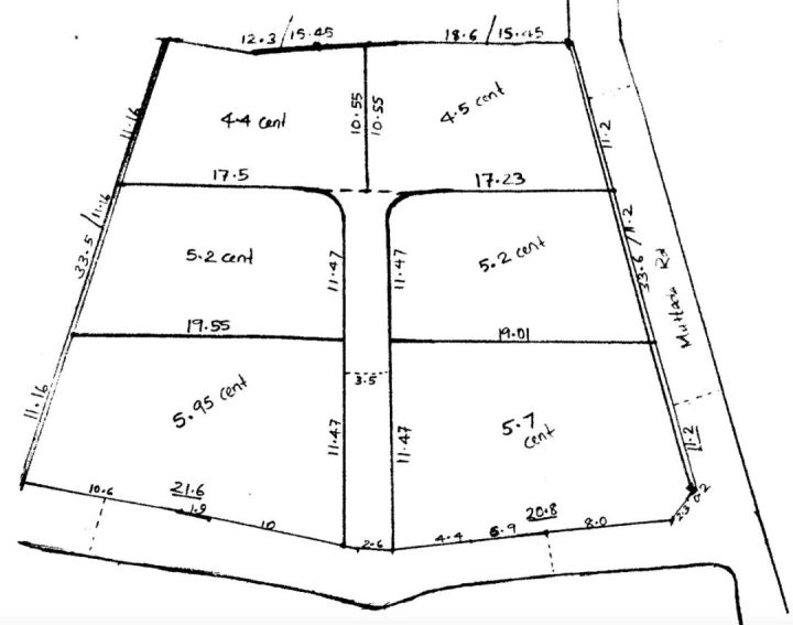Rare Housing Plot in Kuravankonam for sale (Fully/Partially)