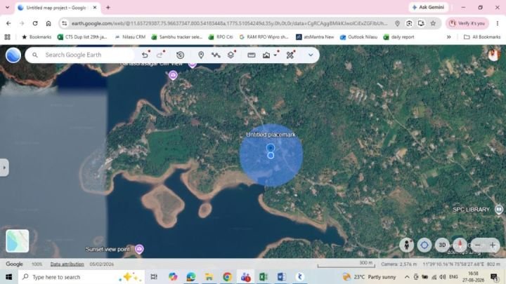 Rare Wayanad Investment | 50 Cents | Waterfront & Mountain Views | Luxury Resort Zone