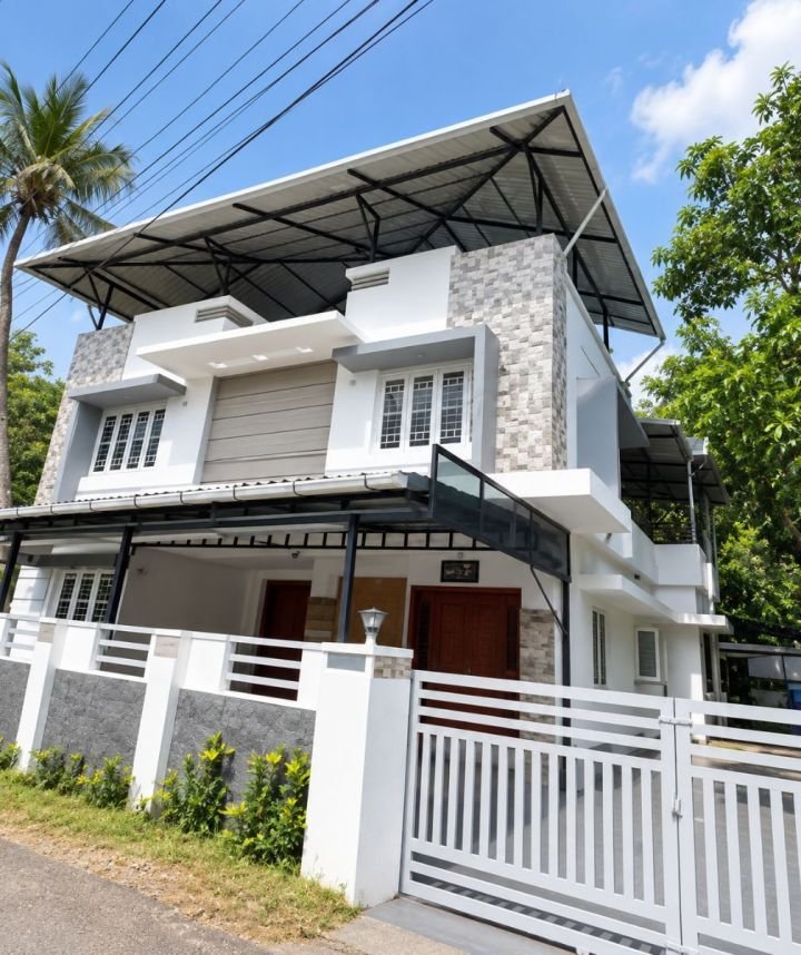 5 BHK House for Sale – Ollur, Near Malaga Church, Thrissur