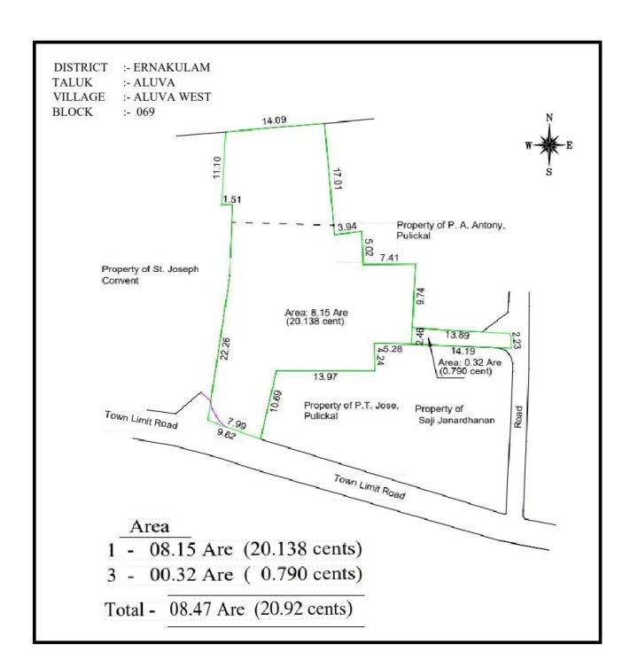 20 Cent Land for Sale in Aluva – 3, 6 & 10 Cent Options Available