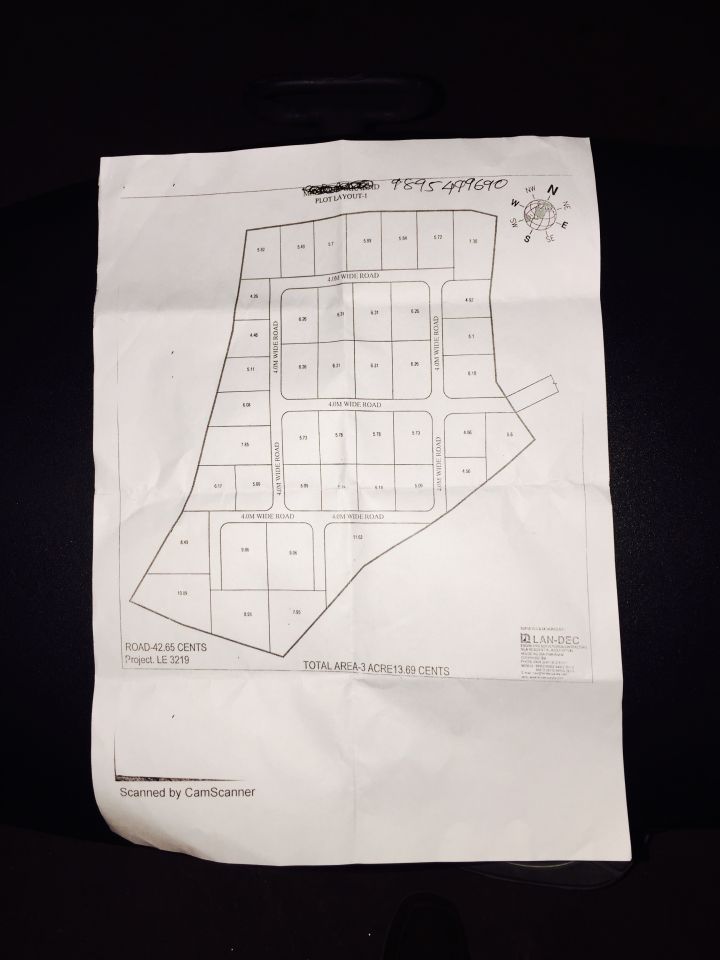 3 acre 13.69 cent for sale near infopark