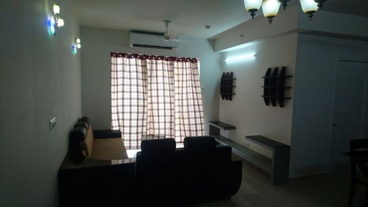 Fully furnished 3BHK+Servant Room+store room is available for rent at DLF kakkanad