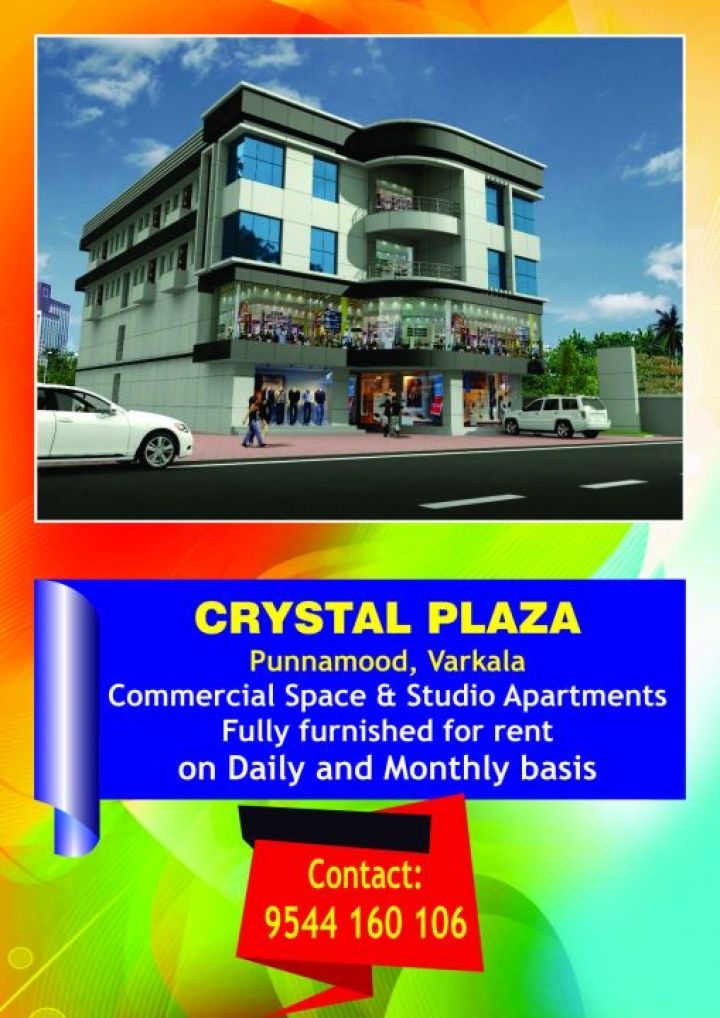 Shops and studio flats for rent in varkala