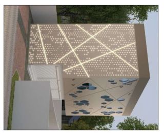S S Tech Park . a three storeyed building complex
