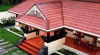 8 cent land - 3BHK Naalukettu House for sale in thrissur