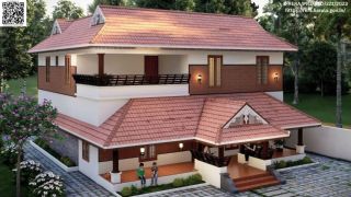 Traditional 8 cent - 3BHK Naalukettu House for sale in thrissur