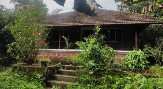 Farmhouse fully furnished and surrounded by lush greenery yeilding cashew etc