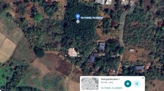 Fully compounded rectangular flat fertile Prime Commercial Land near Varikanserri Mana