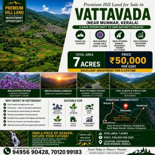 Vattavada high range lands