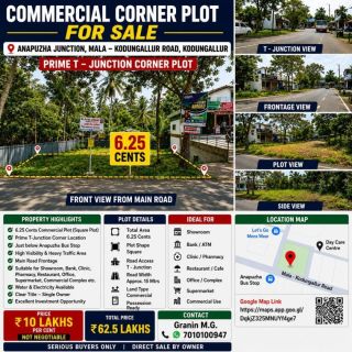 Commercial Land for Sale on prime location.