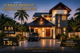 Close to Swaraj Round - Luxury House for Sale in Thrissur TOWN