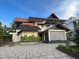 4 BHK furnished New Modern-tiled roof House for sale in Velappaya Thrissur