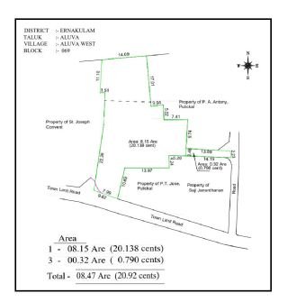20 Cent Land for Sale in Aluva &ndash; 3, 6 & 10 Cent Options Available