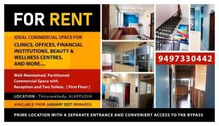 Commercial space for CLINIC / OFFICES / BANKS etc