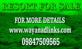 Wayanad's best rated resort available for sale...wayanadlinks