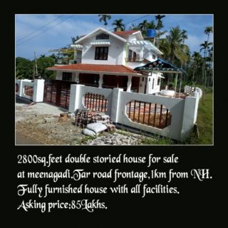 double storied house for sale at wayanad-wayanadlinks