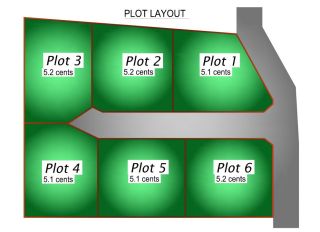 HOUSE PLOTS FOR SALE AT THYKOODAM, 1.5 KMS FROM VYTTILA