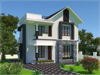 VC853,3.600 Cent , 1350 sq.ft , 3bhk house in Mulanthuruthy.