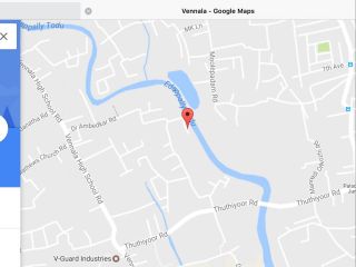 Waterfront plot in Vennala Ernakulam