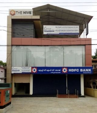 500 sq.ft. office space (1st floor) in commercial building, haripad