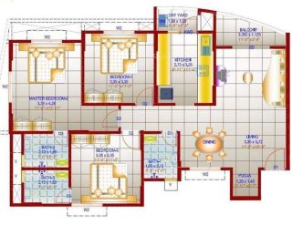 2BHK Flat for rent Adjacent to KMEA Engineering College in Confident AttriaIII-Upper Kakkanad