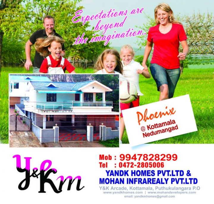 Fully Furnished Villa For Sale in Nedumangad Trivandrum