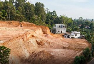 Plots for sale 1.5km from Girideepam school