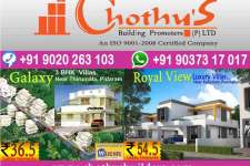 Chothys Builders Villas&Appartments in Trivandrum 9020263103