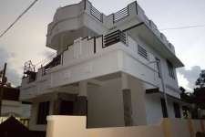 4 cent , 1300 Sq.ft , 3bhk house in Udayamperoor , Thrippunithura .