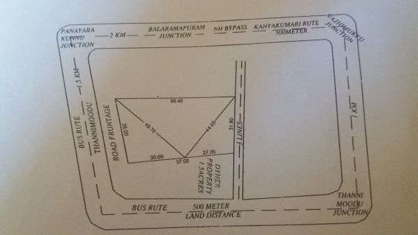 53 cent land in balaramapuram thiruvanathapuram