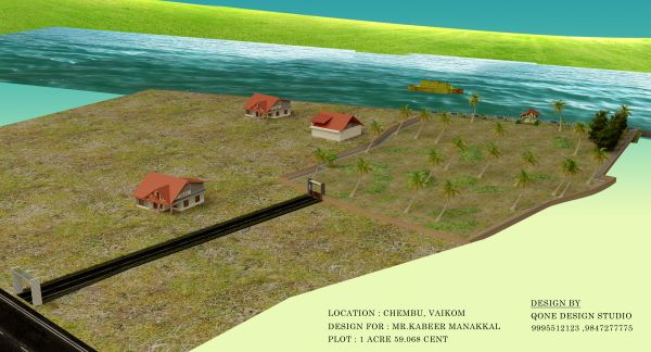 1.5 acre plot for sale at kattikunnu,poothotta