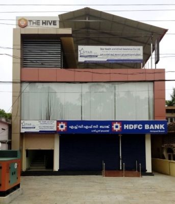 500 sq.ft. office space (1st floor) in commercial building, haripad
