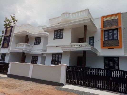 5 cent land with 2000 sqft, 4bhk house