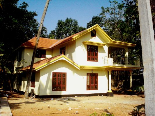 21 cent land with 4 bed room   2 floor house