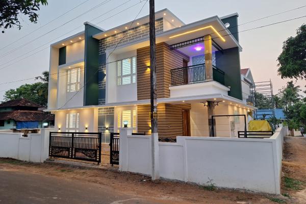 3 BHK 2 New Villas for sale in Poochunnipadam, Vallachira, Thrissur.
