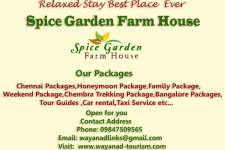 Spice garden farm house is an ideal farmstay at Wayanad